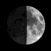 Første kvarter måne